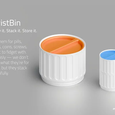 TwistBin - Hộp đựng dạng module có khớp xoay