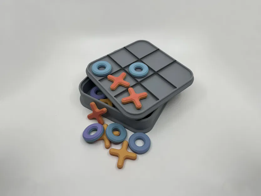 Hộp Đựng Game Cờ Caro Tic Tac Toe - Image 1