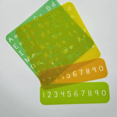 Khuôn Hỗ Trợ Tập Viết (Handwriting Helper Stencil)