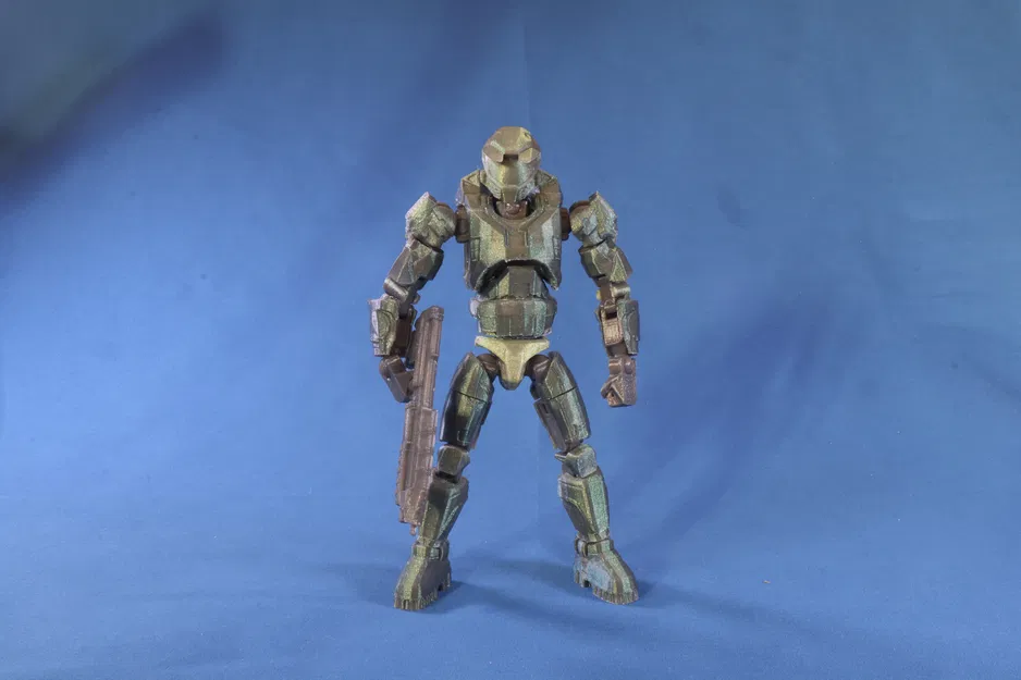 Mô hình Master Chief có thể tạo dáng (MODULYR) - Image 2