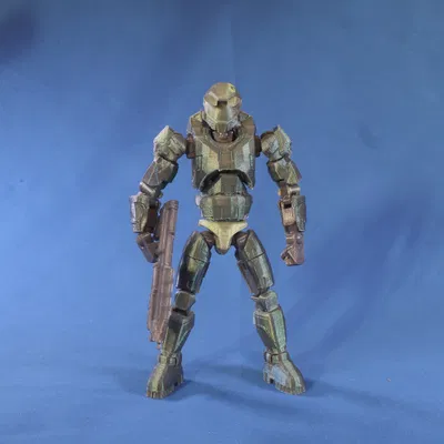 Mô hình Master Chief có thể tạo dáng (MODULYR)