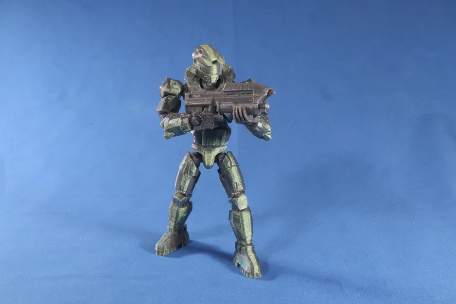 Mô hình Master Chief có thể tạo dáng (MODULYR) - Image 3