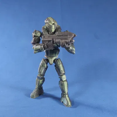 Mô hình Master Chief có thể tạo dáng (MODULYR)