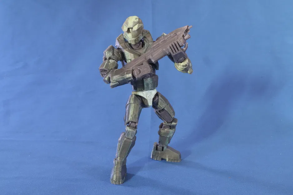 Mô hình Master Chief có thể tạo dáng (MODULYR) - Image 4