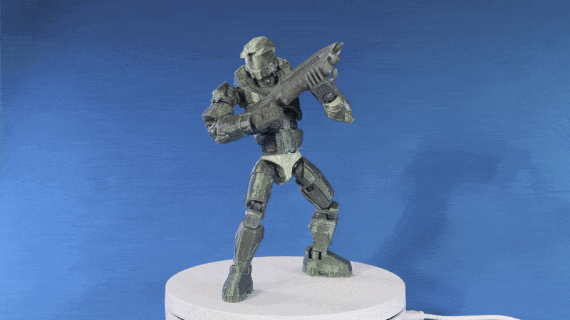 Mô hình Master Chief có thể tạo dáng (MODULYR) - Image 7