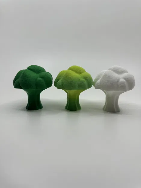 Mô hình bông cải xanh 3D (Broccoli) đồ chơi nhà bếp cho bé - Image 1