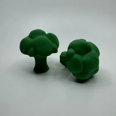 Mô hình bông cải xanh 3D (Broccoli) đồ chơi nhà bếp cho bé