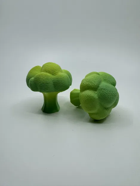 Mô hình bông cải xanh 3D (Broccoli) đồ chơi nhà bếp cho bé - Image 3