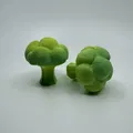 Mô hình bông cải xanh 3D (Broccoli) đồ chơi nhà bếp cho bé - Thumbnail 3
