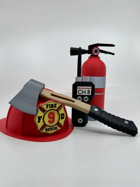 Bộ đồ chơi nhập vai lính cứu hỏa - Image 1