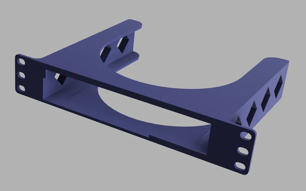 Ngàm gắn Dell OptiPlex 7060 MicroPC vào tủ rack 10 inch - Image 1