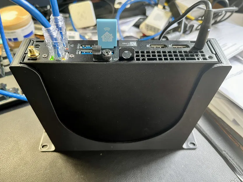 Ngàm gắn Dell OptiPlex 7060 MicroPC vào tủ rack 10 inch - Image 3