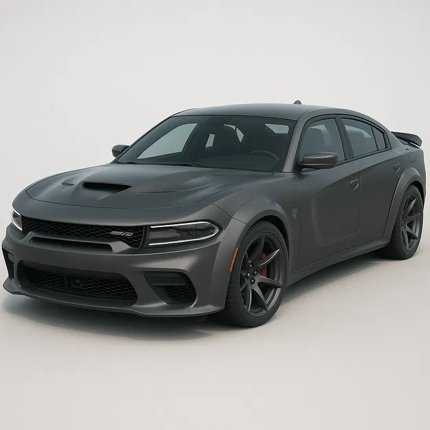 Mô hình xe Dodge Charger SRT Hellcat chi tiết cho máy in 3D - Image 1