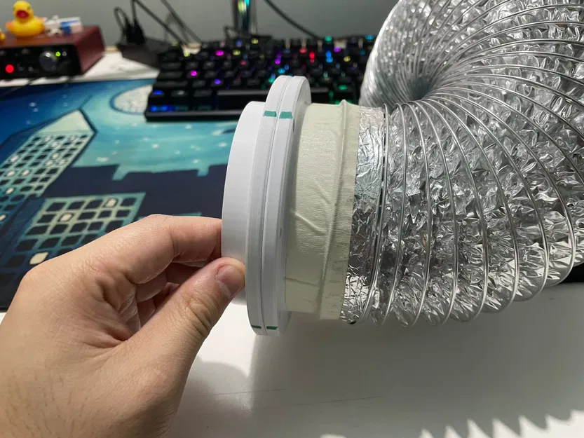 Khớp nối từ tính cho ống 4 inch thiết kế đơn giản - Image 1