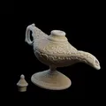 Mô hình 3D Đèn thần ma thuật Genie in a Lamp - Đồ trang trí độc đáo - Thumbnail 2