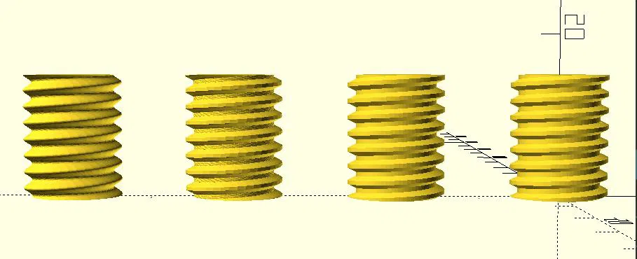 Tạo ren tham số trong OpenSCAD - Image 1