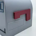 Hộp thư đồ chơi (Mailbox) với lá cờ hoạt động được - Thumbnail 2
