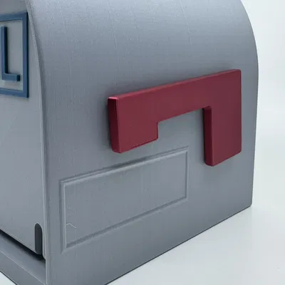 Hộp thư đồ chơi (Mailbox) với lá cờ hoạt động được