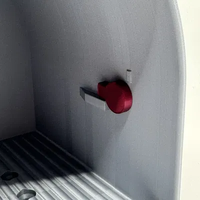 Hộp thư đồ chơi (Mailbox) với lá cờ hoạt động được