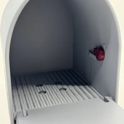 Hộp thư đồ chơi (Mailbox) với lá cờ hoạt động được