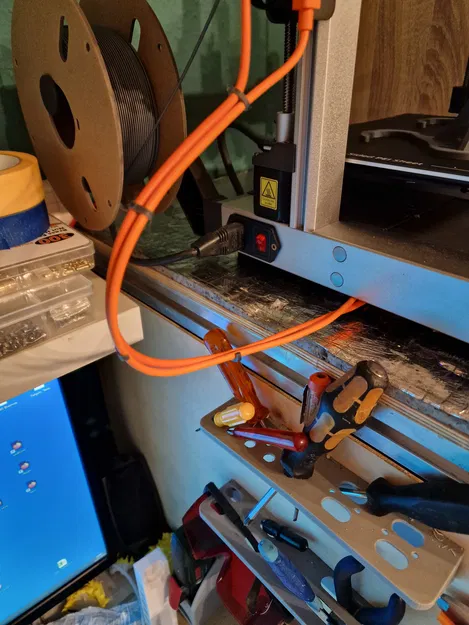 Bộ kẹp dây cáp gọn gàng cho máy in 3D Anycubic Kobra 3 - Image 1