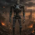Mô hình T-800 Endoskeleton – Tượng 3D thu nhỏ - Thumbnail 2