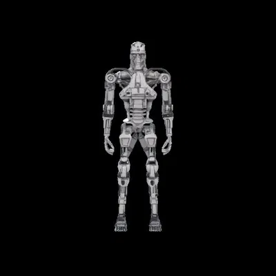 Mô hình T-800 Endoskeleton – Tượng 3D thu nhỏ