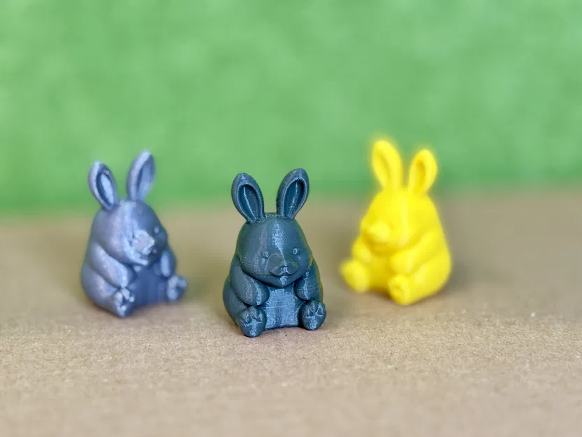 Chú Thỏ Tròn Trĩnh (Chubby Rabbit) - Mẫu in 3D cực xinh và dễ in - Image 2