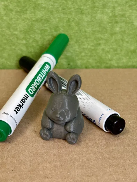 Chú Thỏ Tròn Trĩnh (Chubby Rabbit) - Mẫu in 3D cực xinh và dễ in - Image 3