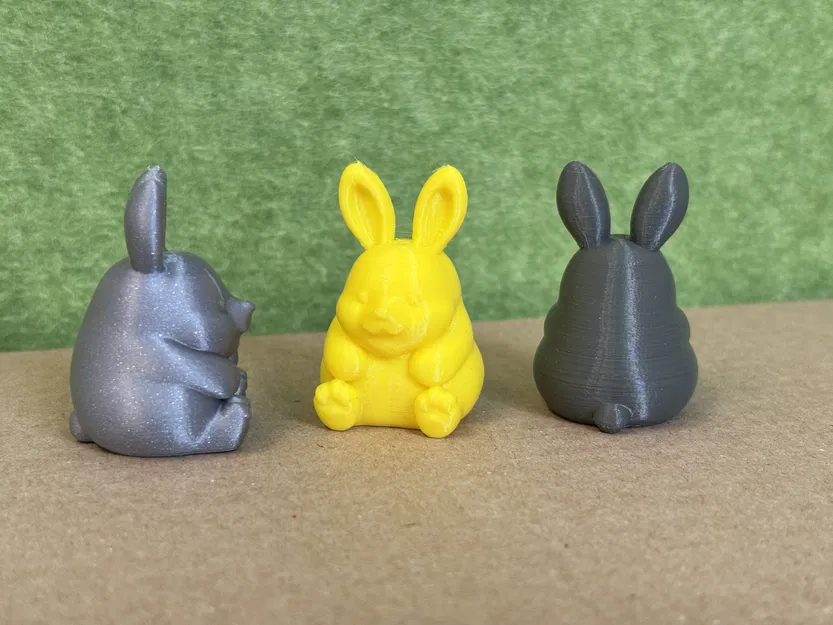 Chú Thỏ Tròn Trĩnh (Chubby Rabbit) - Mẫu in 3D cực xinh và dễ in - Image 5