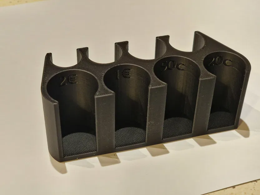 Khay phân loại tiền xu Euro - Dụng cụ sắp xếp tiền xu tiện lợi - Image 2