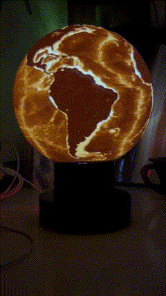 Bộ adapter đế xoay cho đèn LED cảm biến chuyển động sạc pin - Image 3