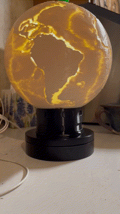 Bộ adapter đế xoay cho đèn LED cảm biến chuyển động sạc pin - Image 4