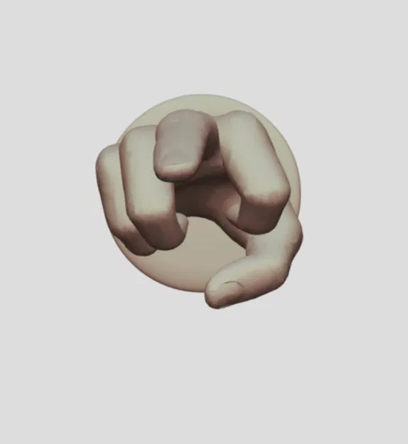 Giá đỡ nhẫn hình ngón giữa cực chất - Image 3