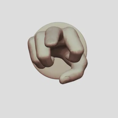 Giá đỡ nhẫn hình ngón giữa cực chất