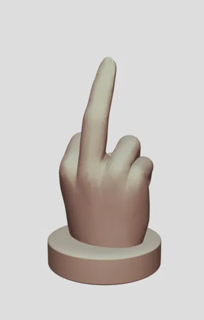 Giá đỡ nhẫn hình ngón giữa cực chất - Image 4