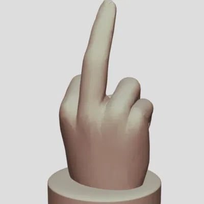 Giá đỡ nhẫn hình ngón giữa cực chất