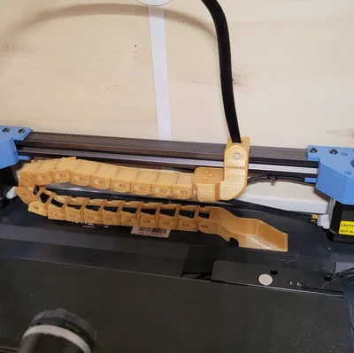 Hệ thống xích dẫn cáp (drag chain) cho Sovol SV08