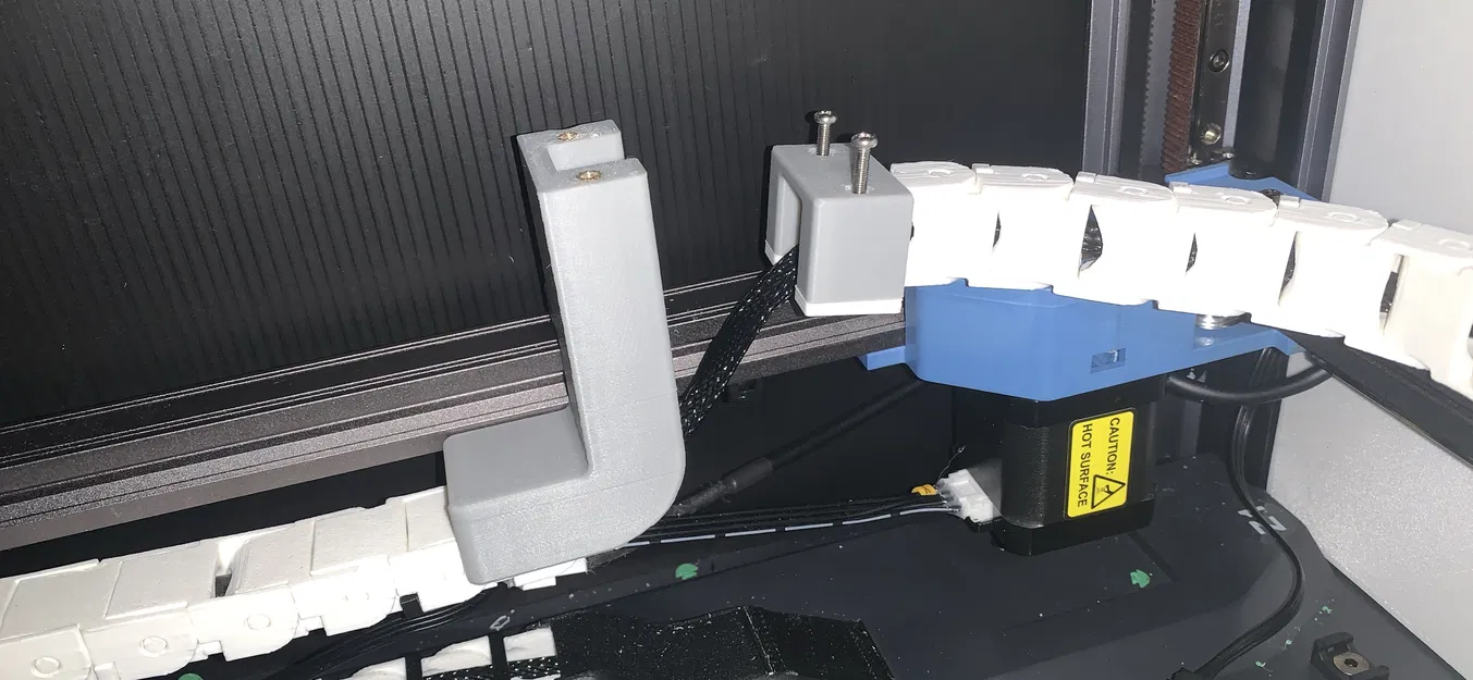 Hệ thống xích dẫn cáp cho máy in Sovol SV08 - Giá đỡ cáp đầu phun - Image 5