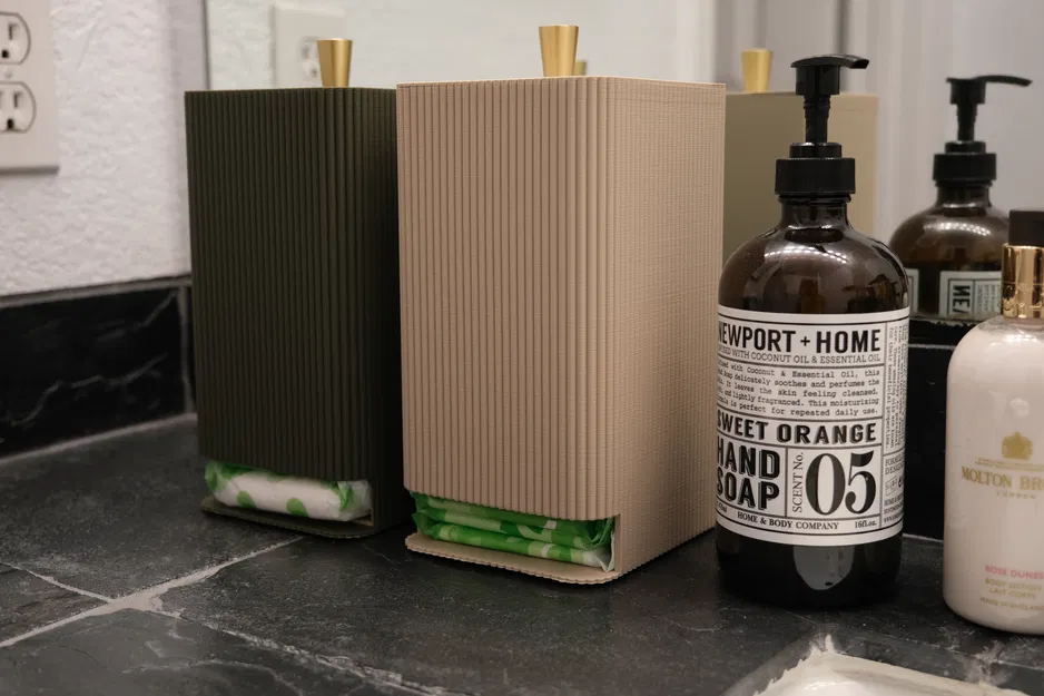 Hộp đựng băng vệ sinh phong cách hiện đại (Period Pad Dispenser) - Image 2