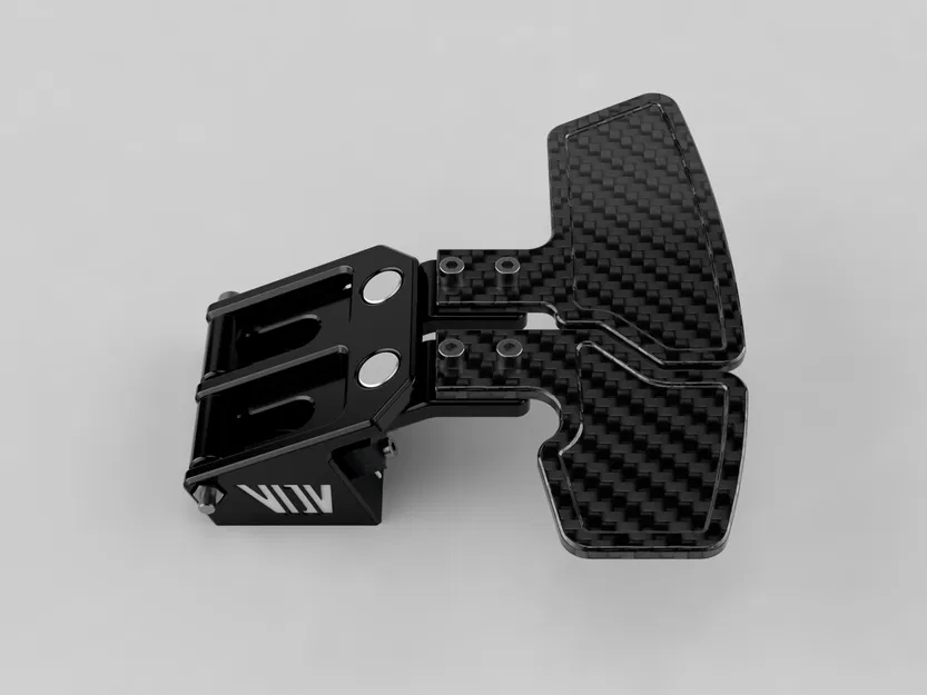 Bộ cần số kép VDV Dual Shifter V2 cho vô lăng đua xe mô phỏng - Image 1