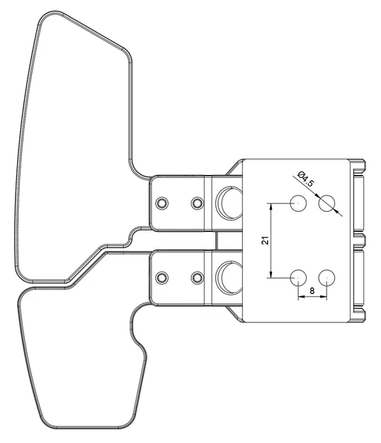 Bộ cần số kép VDV Dual Shifter V2 cho vô lăng đua xe mô phỏng - Image 4