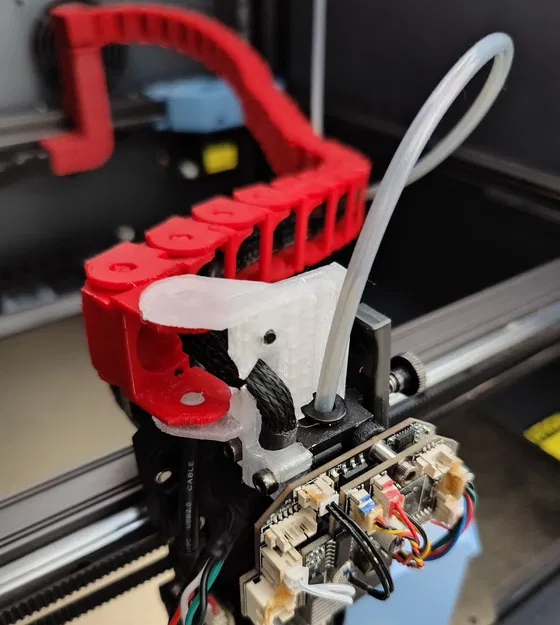 Hệ thống xích dẫn cáp Sovol SV08 - Cố định đầu in - Image 1