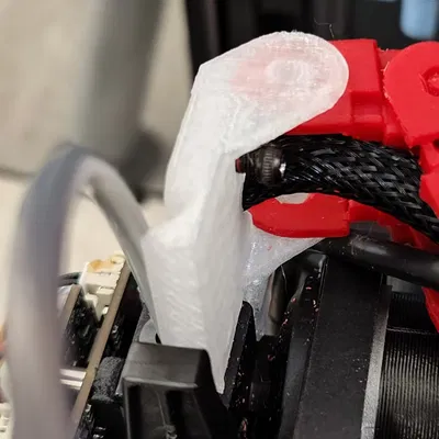 Hệ thống xích dẫn cáp Sovol SV08 - Cố định đầu in