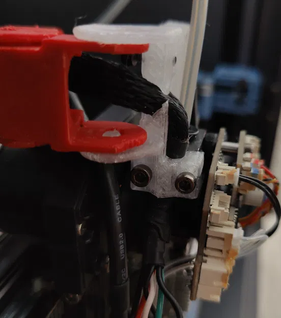 Hệ thống xích dẫn cáp Sovol SV08 - Cố định đầu in - Image 3