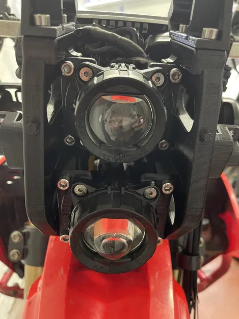 Bộ tháp dẫn đường và đèn pha CRF300L HeadLite - Image 9