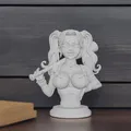 Mô hình tượng Harley Quinn 12cm - Đồ trang trí cá tính cho fan DC - Thumbnail 1