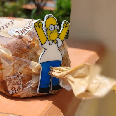 Kẹp miệng túi bánh mì ButtPals - Homer Simpson - phiên bản vui vẻ