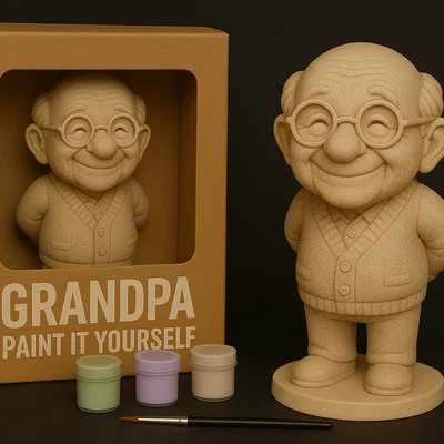 Ông nội – Mô hình tự tô màu