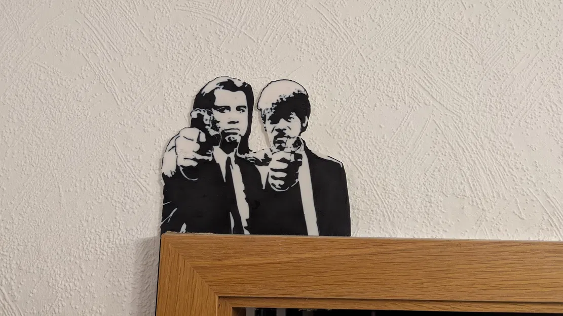 Trang trí khung cửa Pulp Fiction 01 - Image 1